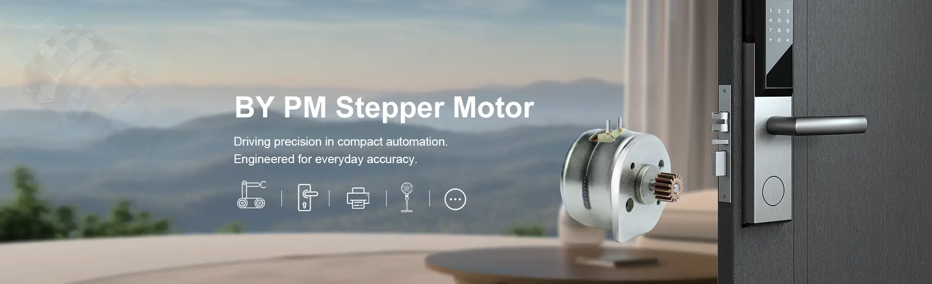 BY PM Stepper Motor Poster
